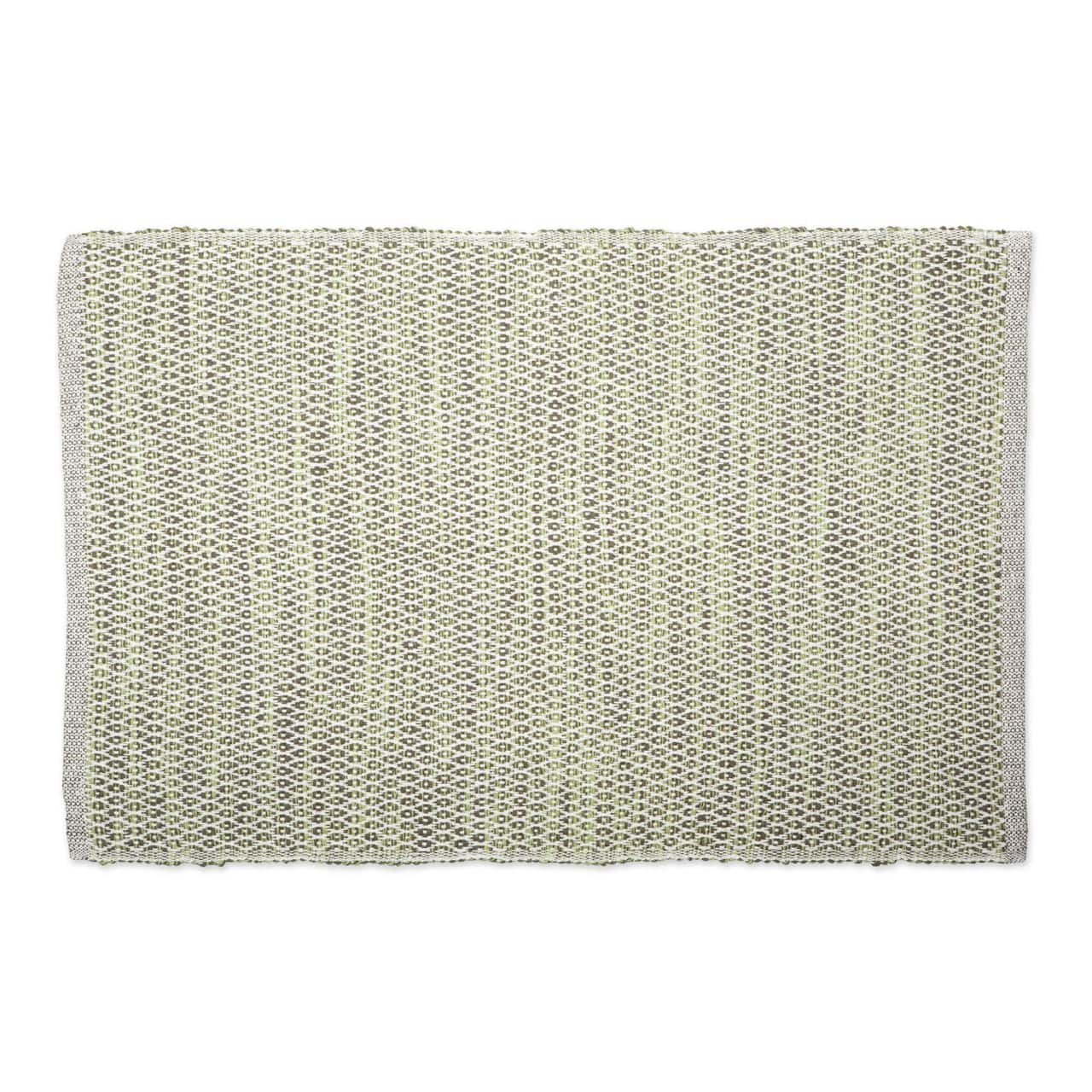 DII® Artichoke Diamond Recycled Yarn Rug, 2ft. x 3ft.
